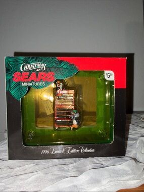 Vintage Sears Craftsman & Penguin Ornament